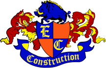 Logo for E.C. Construction Company